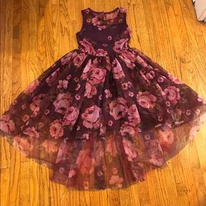 Little girls hi/low dress